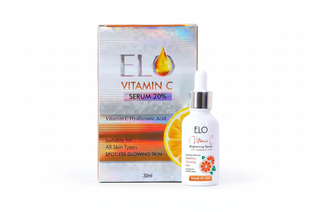 Elixir É Elo Vitamin C 20% Brightening Serum with Hyaluronic Acid