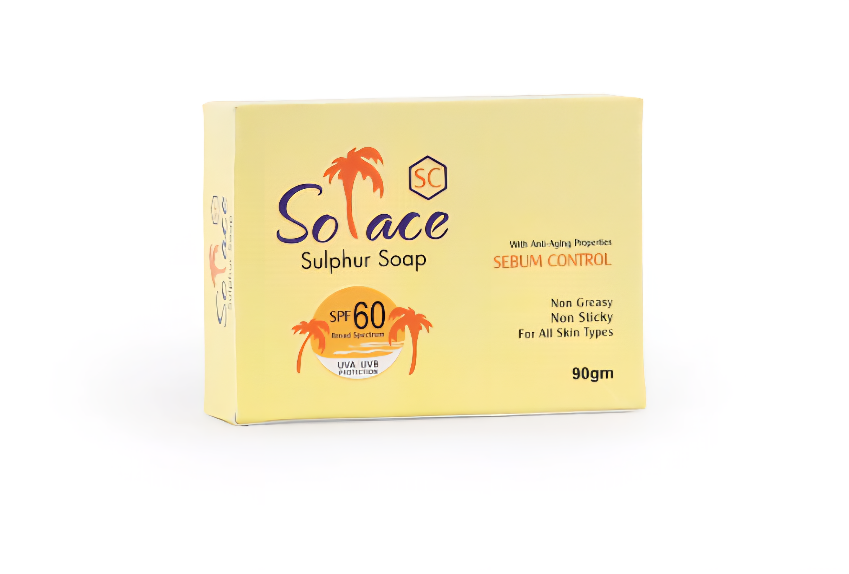 Elixir Ê Solace Sebum Control Sulphur Soap
