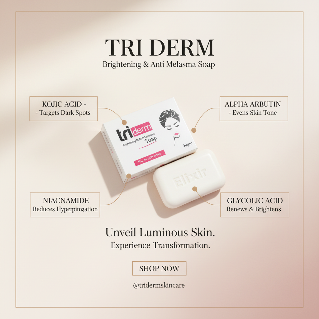 Brightening Soap Instagram Post