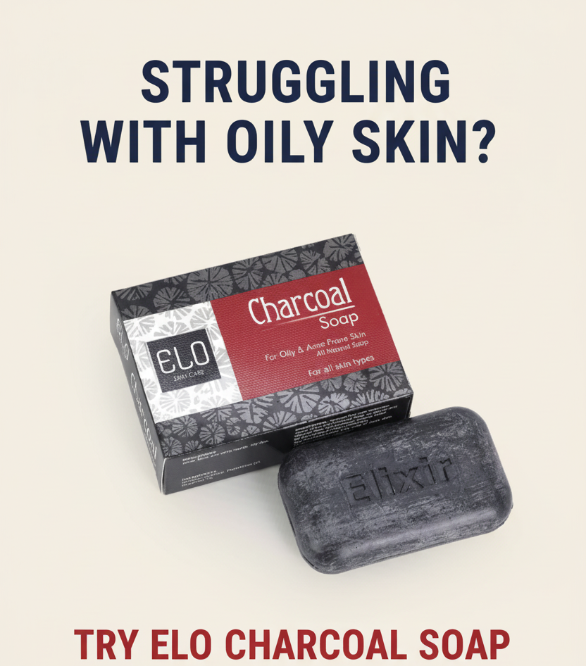 Elixir É Elo Charcoal Oily Skin Soap