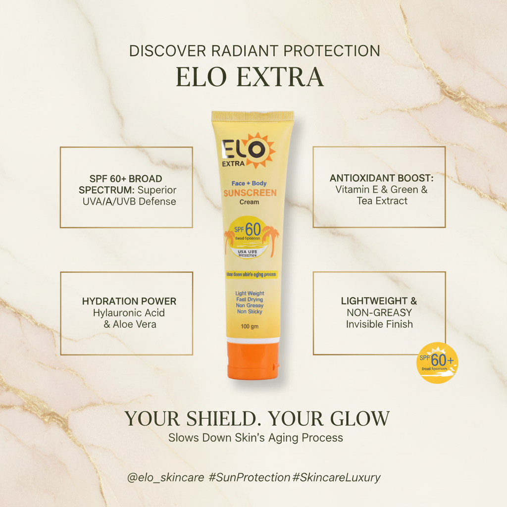 Elo Extra Sunscreen Instagram Post