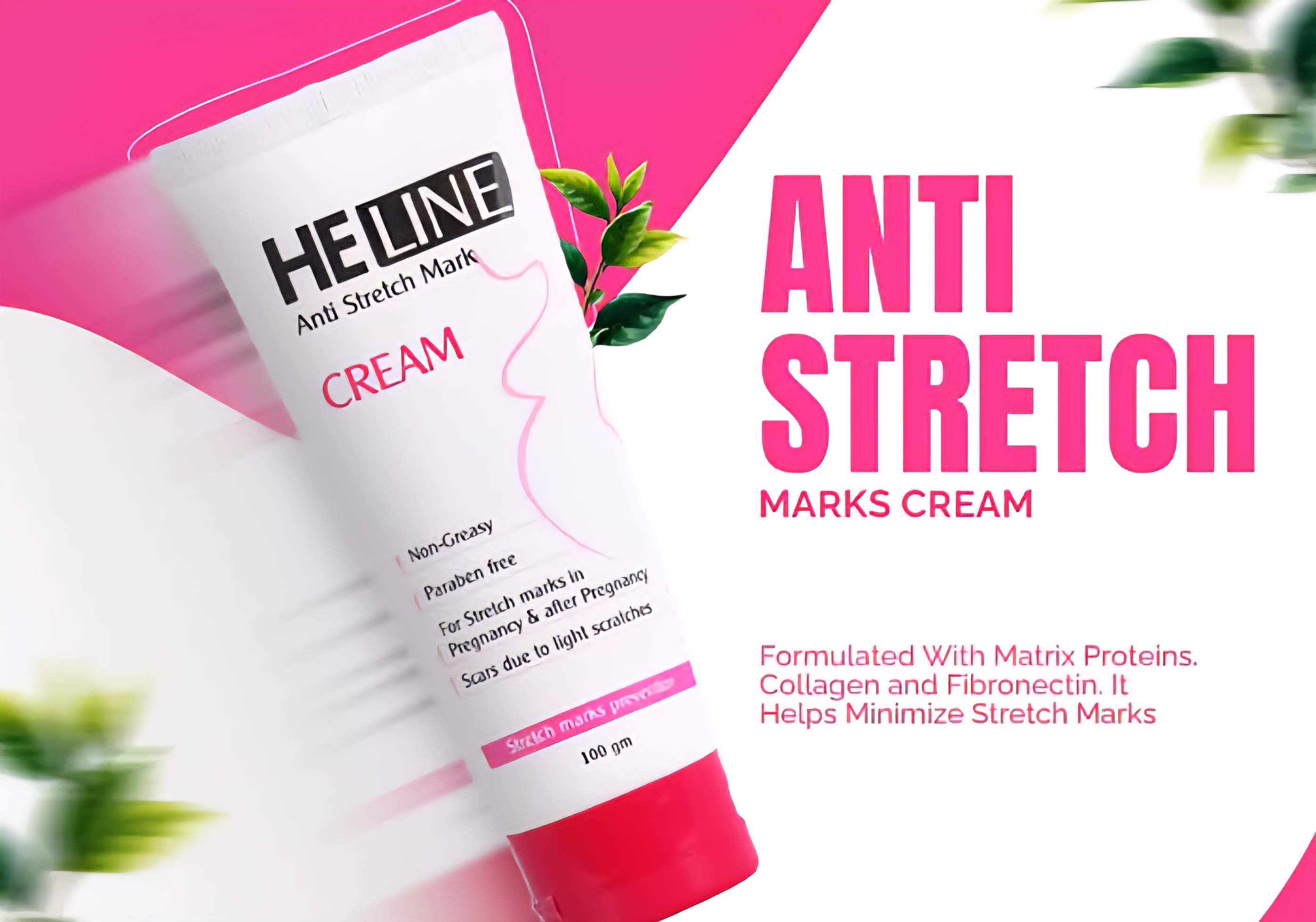 Elixir É Heline anti stretch mark cream with Shea Butter