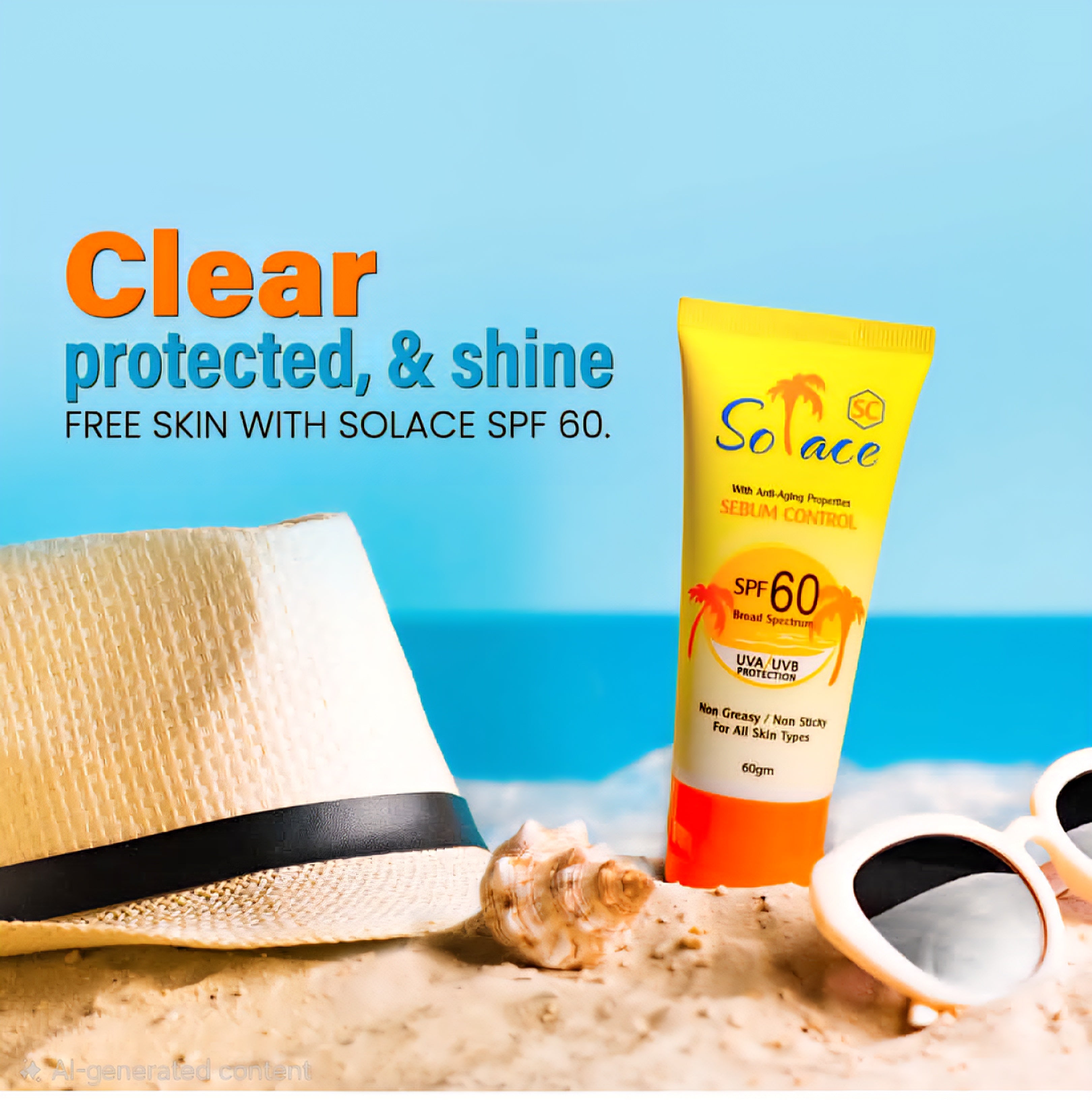 Elixir É Solace Sebum Control Sunscreen with SPF 60