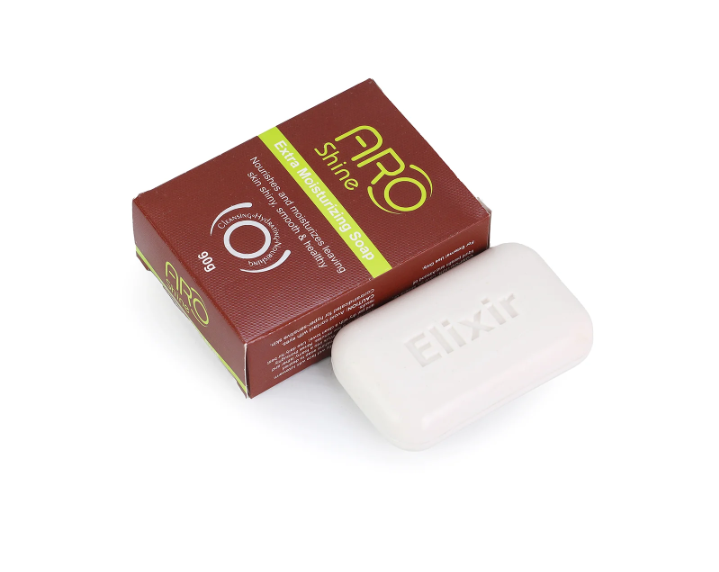 Elixir É Aro Shine Extra Moisturizing Soap  With Olive and Almond Oil