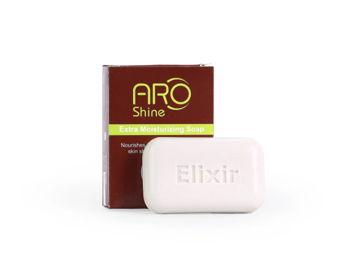 Elixir É Aro Shine Extra Moisturizing Soap  With Olive and Almond Oil